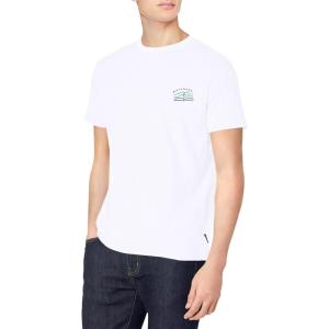 imageBillabong Mens Classic Short Sleeve Premium Logo Graphic Tee TShirtTropical Vibrations White