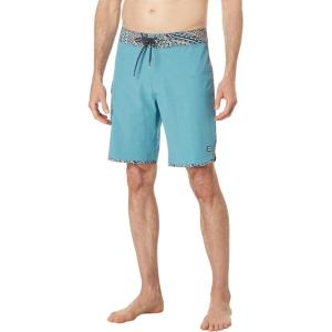 imageBillabong Mens Standard 73 Pro Boardshort 4Way Performance Stretch 20 Inch OutseamBlue Haze