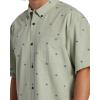 imageBillabong Mens All Day Jacquard Short Sleeve WovenSeafoam