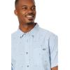 imageBillabong Mens All Day Jacquard Short Sleeve WovenWashed Blue