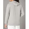 imageBillabong Mens Classic Premium Full Zip Fleece Sweatshirt HoodieGrey