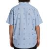 imageBillabong Mens Classic Sundays Woven Short Sleeve ShirtBlue Suede