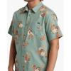 imageBillabong Mens Classic Sundays Woven Short Sleeve ShirtSage