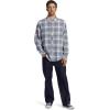 imageBillabong Mens Coastline Long Sleeve Flannel ShirtSlate Blue