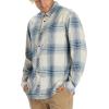 imageBillabong Mens Coastline Long Sleeve Flannel ShirtStone