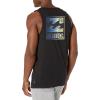 imageBillabong Mens Graphic Tank TopCrayon Wave Black