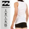 imageBillabong Mens Undershirts 5 Pack Lightweight Tank Tops for Men Classic Ribbed CottonWhite