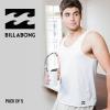 imageBillabong Mens Undershirts 5 Pack Lightweight Tank Tops for Men Classic Ribbed CottonWhite