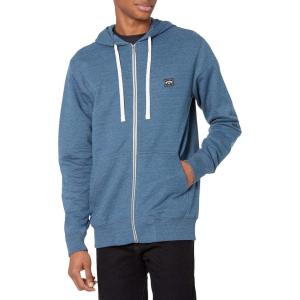 imageBillabong Mens Classic Premium Full Zip Fleece Sweatshirt HoodieDark Royal