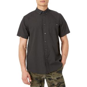 imageBillabong Mens Classic Sundays Woven Short Sleeve ShirtBlack Night