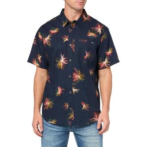 imageBillabong Mens Classic Sundays Woven Short Sleeve ShirtDusty Navy