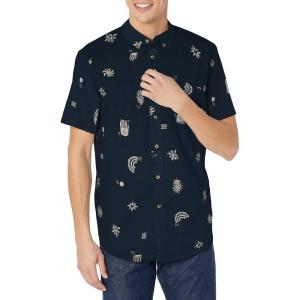imageBillabong Mens Classic Sundays Woven Short Sleeve ShirtIndigo