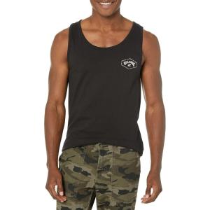 imageBillabong Mens Graphic Tank TopBlack Exit Arch