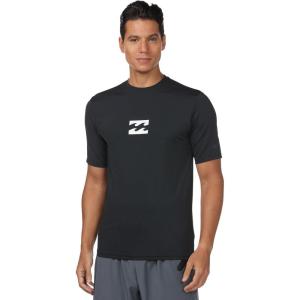 imageBillabong Mens Standard Classic Short Sleeve Loose Fit RashguardBlack Wave