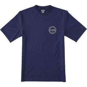 imageBillabong Mens Standard Classic Short Sleeve Loose Fit RashguardNavy Rotor