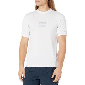 imageBillabong Mens Standard Classic Short Sleeve Loose Fit RashguardWhite Wave