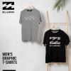 imageBillabong Mens 2 Pack Short Sleeve Lounge Crew Tee Graphic Lounge Wear CrewneckDk Heather GreyBlack