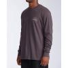 imageBillabong Mens Long Sleeve Premium Logo Graphic Tee TShirtChar Rotor