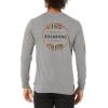imageBillabong Mens Long Sleeve Premium Logo Graphic Tee TShirtDark Grey Heather Rotor