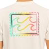 imageBillabong Mens Short Sleeve Premium Logo Graphic TShirtOffwhite