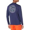 imageBillabong Mens Standard Classic Long Sleeve Loose Fit RashguardNavy Rotor