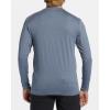imageBillabong Mens Unity Loose Fit Long Sleeve 50 UPF Surf Tee RashguardNavy Heather