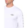 imageBillabong Mens Unity Loose Fit Long Sleeve 50 UPF Surf Tee RashguardWhite