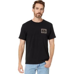 imageBillabong Mens Crayon Wave Short Sleeve TeeBlack