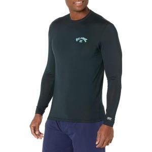 imageBillabong Mens Standard Classic Long Sleeve Loose Fit RashguardBlack Art Wave