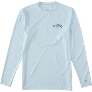 imageBillabong Mens Standard Classic Long Sleeve Loose Fit RashguardCoastal Blue Art Wave