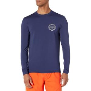 imageBillabong Mens Standard Classic Long Sleeve Loose Fit RashguardNavy Rotor