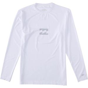 imageBillabong Mens Standard Classic Long Sleeve Loose Fit RashguardWhite Wave