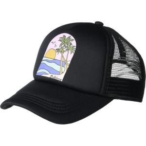 imageBillabong Girls Classic Shenanigans Adjustable Trucker HatBlackMulti