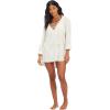 imageBillabong Womens Aloha Lace Up Tunic Swim CoverupSalt Crystal
