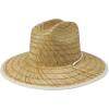 imageBillabong Womens Tipton Straw Lifeguard Hat Structured Construction with Printed Fabric Lining Under BrimMulti 1