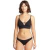 imageBillabong womens Aloha V Neck Cami Bikini TopBlack Pebble