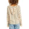 imageBillabong womens Bonfire Hooded Baja Pullover SweaterWhitecap