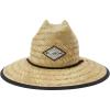 imageBillabong Womens Tipton Straw Lifeguard Hat Structured Construction with Printed Fabric Lining Under BrimBlack 3