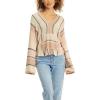 imageBillabong womens Bonfire Hooded Baja Pullover SweaterPeaches