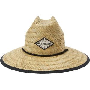 imageBillabong Womens Tipton Straw Lifeguard Hat Structured Construction with Printed Fabric Lining Under BrimBlack 3