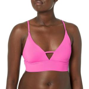 imageBillabong womens Aloha V Neck Cami Bikini TopShaka Pink