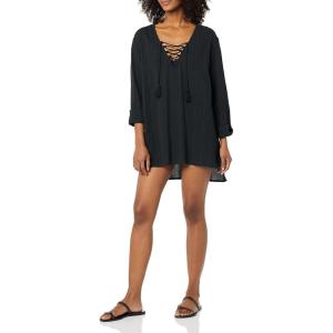 imageBillabong womens Blue Skies Swim Cover UpBlack Pebble
