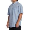 imageBillabong Mens All Day Jacquard Short Sleeve Woven ShirtWashed Blue