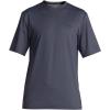 imageBillabong Mens Standard Arch Mesh Loose Fit Short Sleeve RashgaurdGrey Heather Arch Mesh