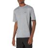imageBillabong Mens Standard Arch Mesh Loose Fit Short Sleeve RashgaurdGrey Heather Arch Mesh