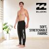 imageBillabong Mens Lounge Sweatpants Cozy Lightweight Stretch Loungewear for MenBlack