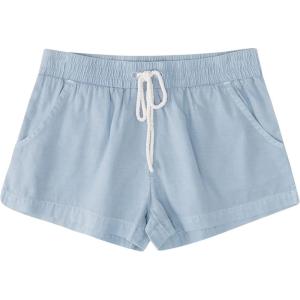 imageBillabong Girls Hit The Road Elastic Waist Pull on ShortChambray