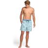 imageBillabong Good Times Layback Elastic Waist 16 Inch Swim Trunks SXLDry Blue Wash