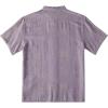 imageBillabong Mens Classic Sundays Woven Short Sleeve ShirtGrey Violet