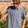 imageBillabong Mens Classic Sundays Woven Short Sleeve ShirtSmoke Blue